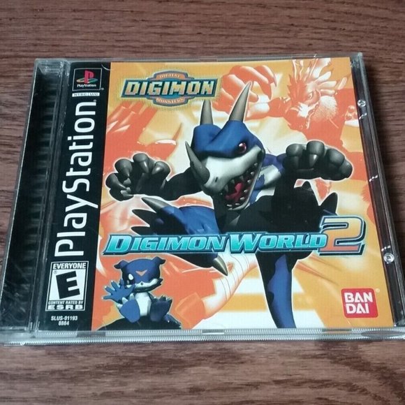 Digimon World 2 (Sony PlayStation 1, 2001) PS1 Case & Artwork Only - Picture 2 of 6